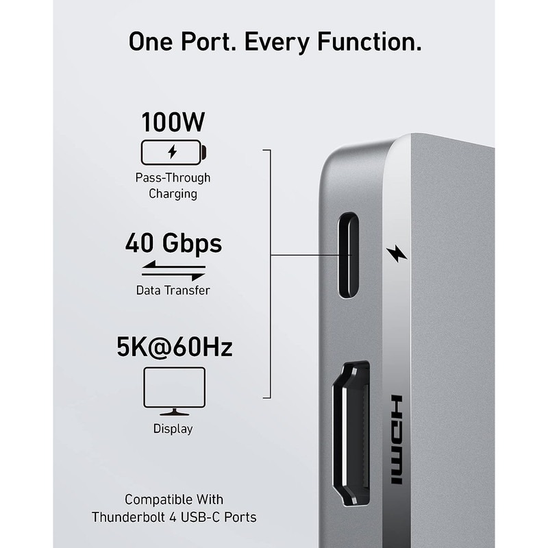 هاب دیتا 7 پورت انکر مدل Anker 547 USB-C Hub 7-in-2 A8354 17 هاب دیتا 7 پورت انکر برای مکبوک مدل Anker 547 USB-C Hub 7-in-2 A8354