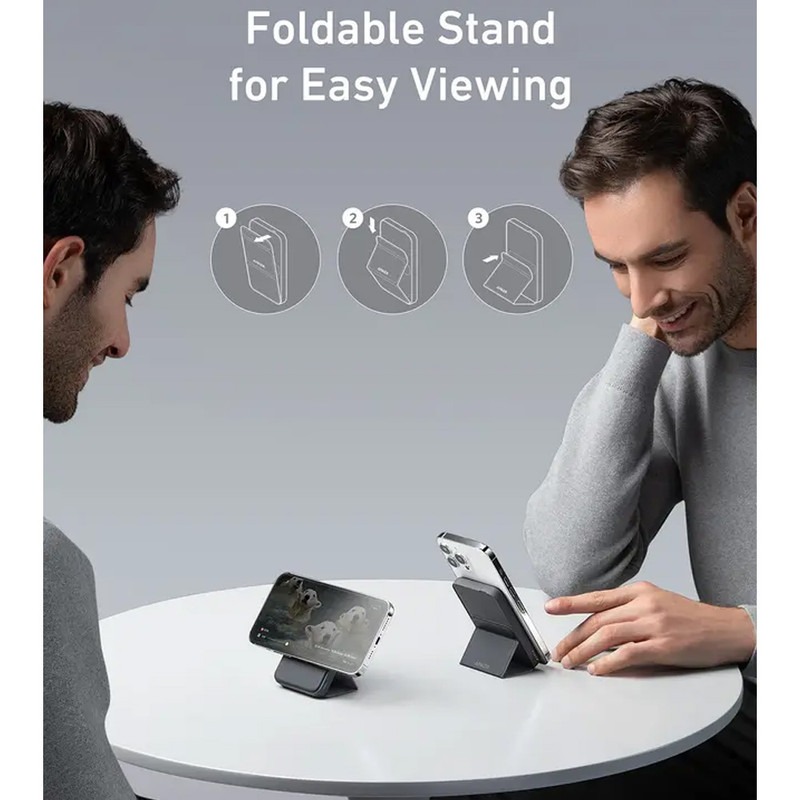 پاوربانک مگ سیف 5000 میلیآمپر انکر مدل Anker 622 Magnetic Battery A1614 18 پاوربانک مگ سیف 5000 میلیآمپر انکر مدل Anker 622 Magnetic Battery A1614