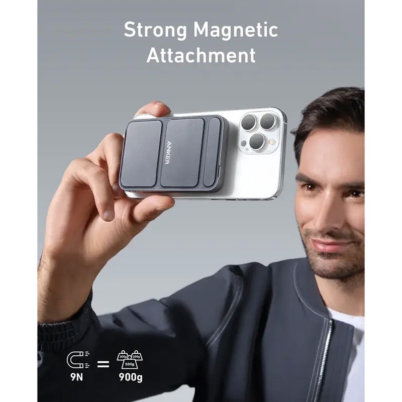 پاوربانک مگ سیف 5000 میلیآمپر انکر مدل Anker 622 Magnetic Battery A1614 17 پاوربانک مگ سیف 5000 میلیآمپر انکر مدل Anker 622 Magnetic Battery A1614