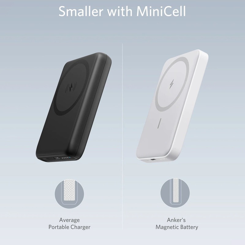 پاوربانک مگ سیف 5000 میلیآمپر انکر مدل Anker 622 Magnetic Battery A1614 15 پاوربانک مگ سیف 5000 میلیآمپر انکر مدل Anker 622 Magnetic Battery A1614