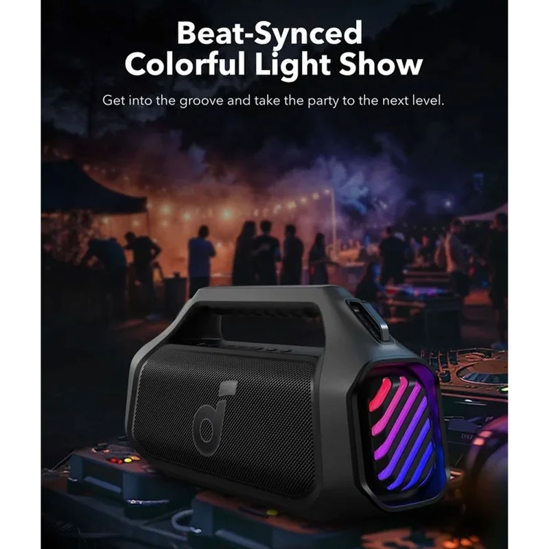 اسپیکر بلوتوثی 140 وات انکر مدل Anker Soundcore Boom 2 Plus A3134 19 اسپیکر بلوتوثی 140 وات انکر مدل Anker Soundcore Boom 2 Plus A3134