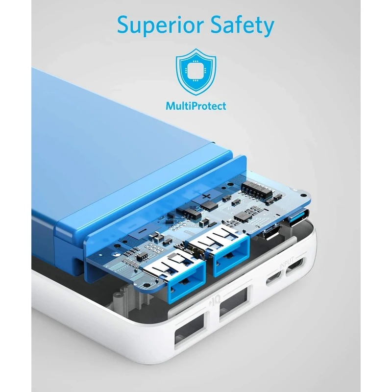 معرفی و بررسی پاوربانک 20,000mAh انکر مدل Power Bank 15W A1367