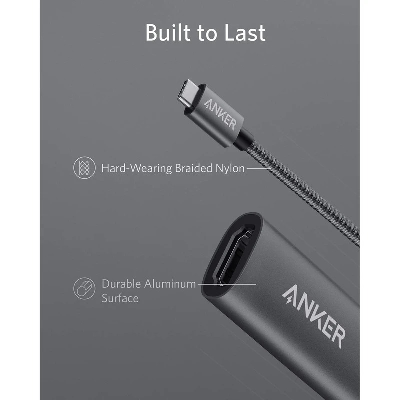 هاب USB-C به HDMI انکر مدل Anker PowerExpand+ A8312 17 هاب USB-C به HDMI انکر مدل Anker PowerExpand+ A8312