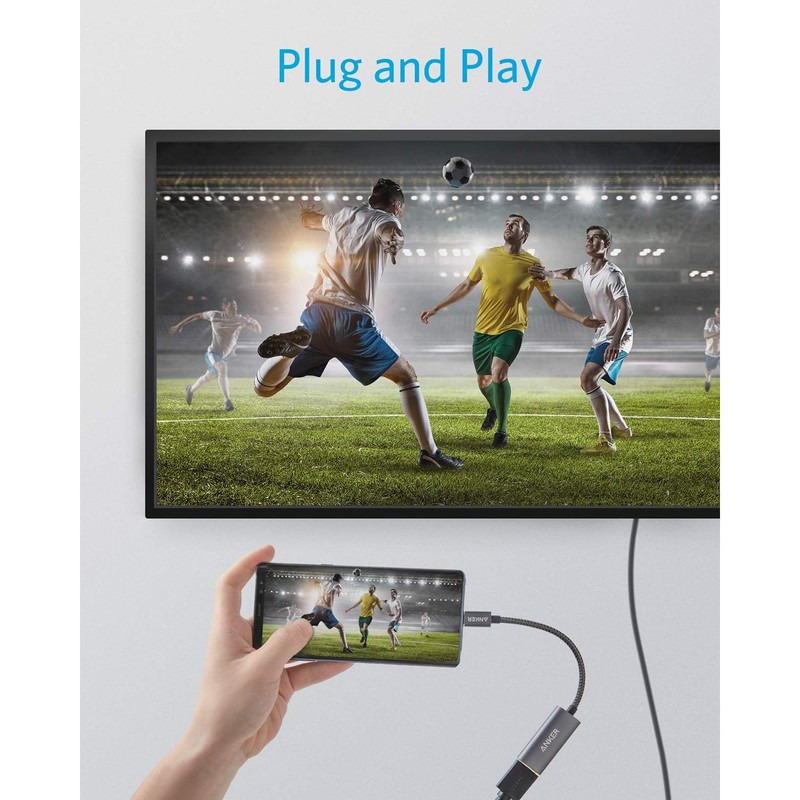 هاب USB-C به HDMI انکر مدل Anker PowerExpand+ A8312 20 هاب USB-C به HDMI انکر مدل Anker PowerExpand+ A8312